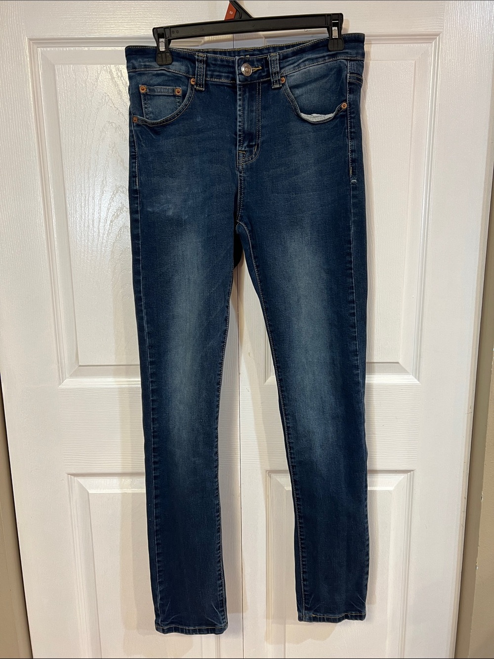 Rue21 Women's Medium Dark Blue Skinny Jeans